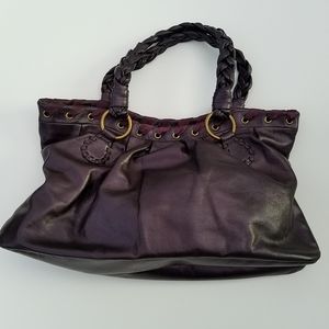 *Sold* Via Spiga Leather Zip Purse